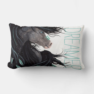 Dream Horse Big Dreamer Pillow by Bihrle Lumbarkudde