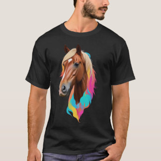 Dream Horse with Rainbow Mane T Shirt