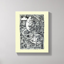 Dream House Canvastryck