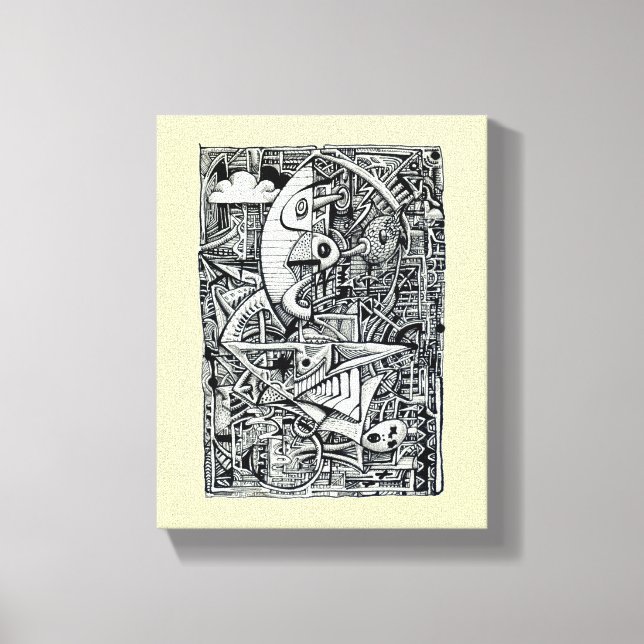 Dream House Canvastryck (Framsida)