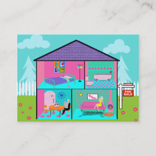 Dream House Real Gods Affärskort Visitkort