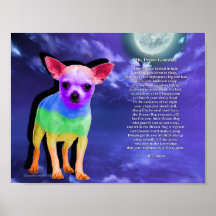 Dream Hund Poster (Chihuahua)
