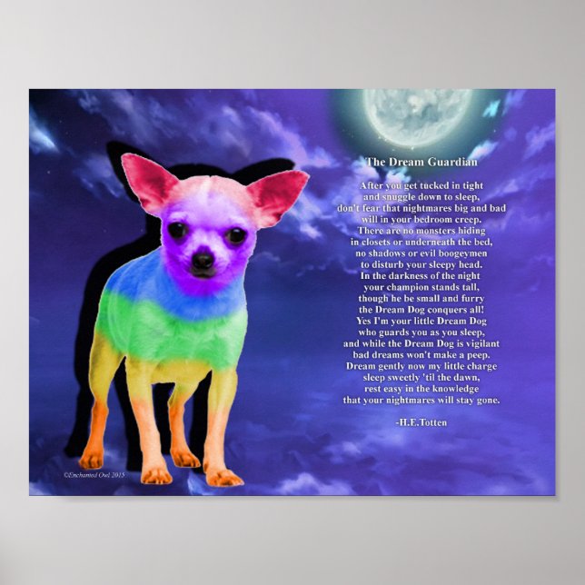Dream Hund Poster (Chihuahua) (Framsidan)