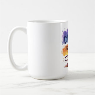Dream. Hustle. Erövra. - Motiveringell typografi Kaffemugg