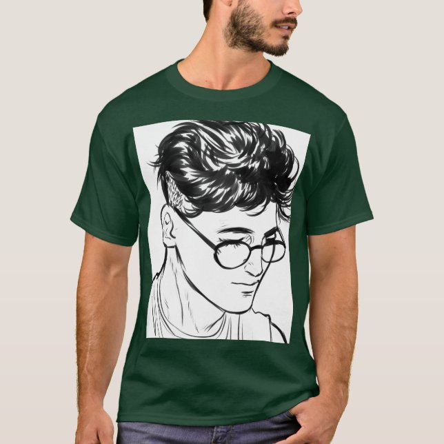 Dream. Hustle. Upprepa. T Shirt (Framsida)