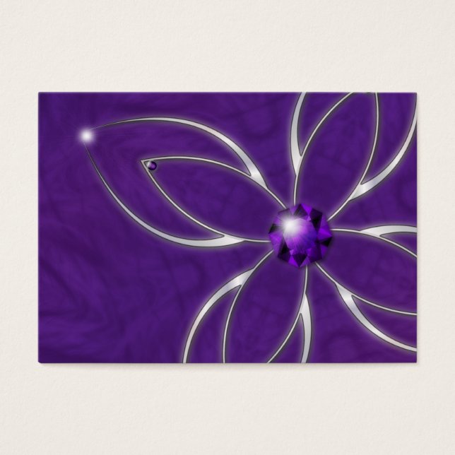 Dream i Amethyst Bokmärken Visitkort (Framsidan)