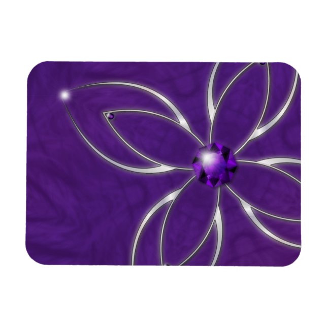 Dream i Amethyst Flexible Magnet (Horisontell)