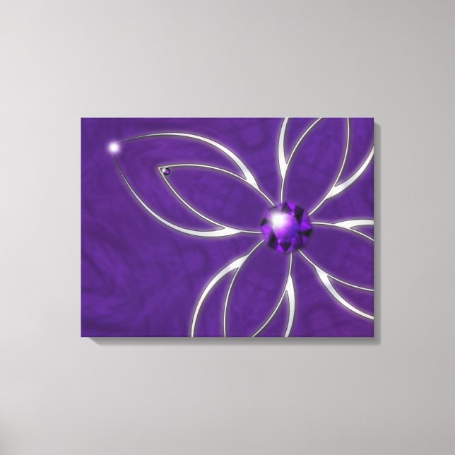 Dream i Amethyst-Kanvastrycket Canvastryck (Framsida)