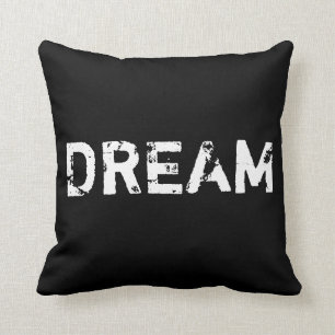 Dream i Black and White Pillow Kudde