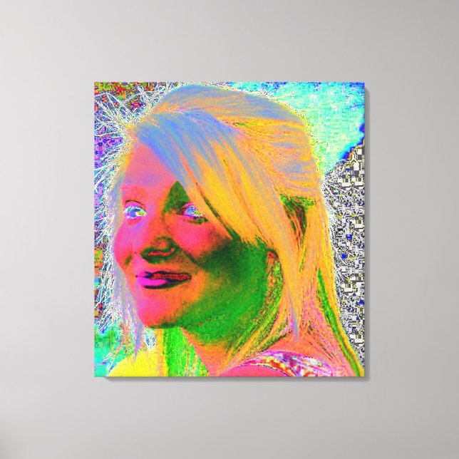 Dream i Färg Canvastryck (Framsida)