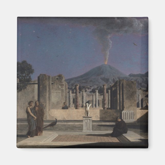 Dream i Ruins of Pompeii, 1866 Magnet (Framsidan)