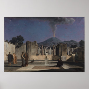 Dream i Ruins of Pompeii, 1866 Poster