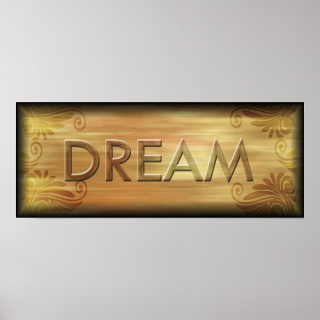 Dream inspirational Poster (Framsidan)