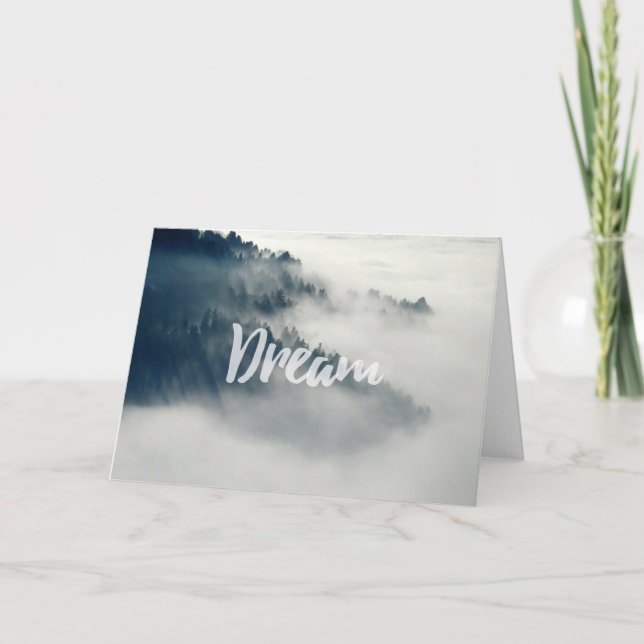 Dream inspirationskort kort (Framsida)