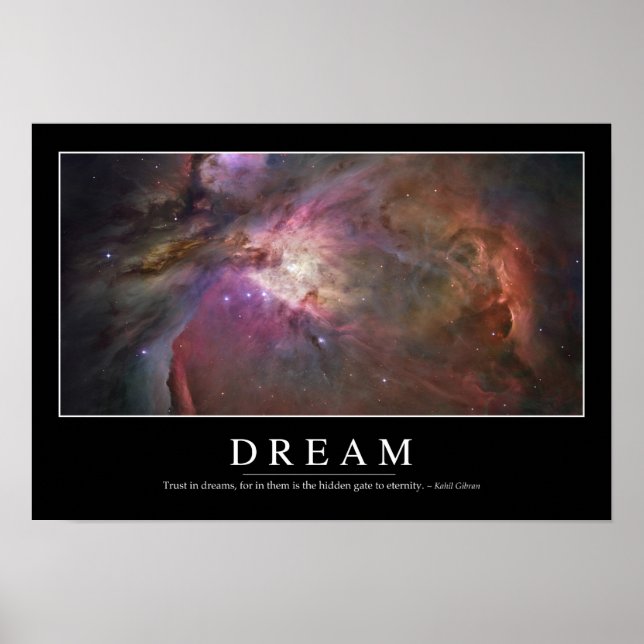 Dream: inspirationsoffert poster (Framsidan)