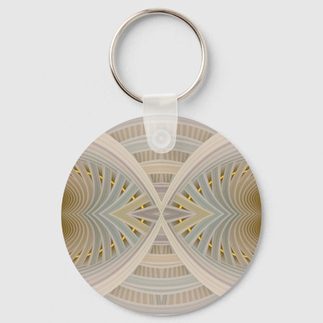 Dream inuti en Dream Pastel Abstrakt Chevrons Nyckelring (Framsida)