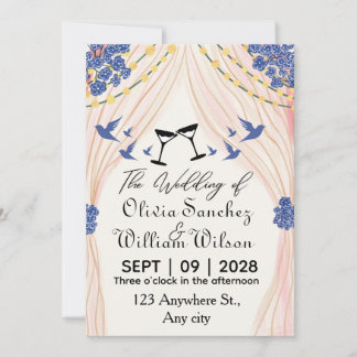 Dream invitation for a breathtaking wedding inbjudningar