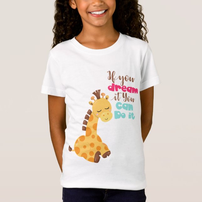 Dream IT Girls Bra Jersey T-Shirt (Framsida)