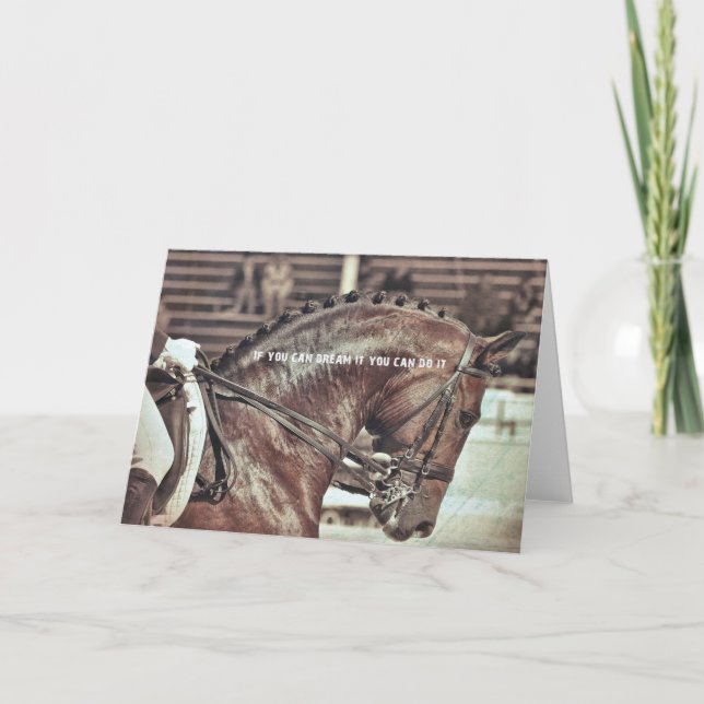 DREAM IT-hälsningskort Tack Kort (Framsida)