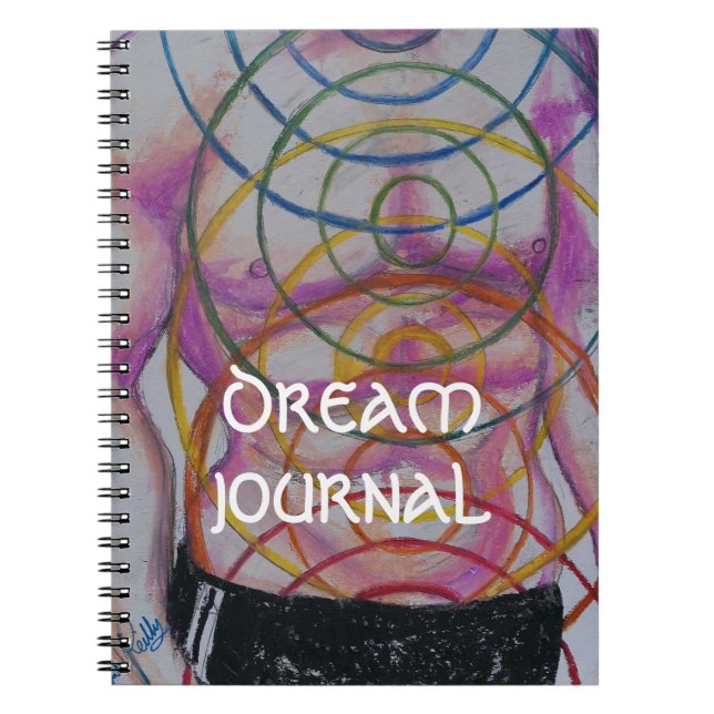 DREAM JOURNAL AV ARTIST PAULA REILLY. ANTECKNINGSBOK (Framsidan)