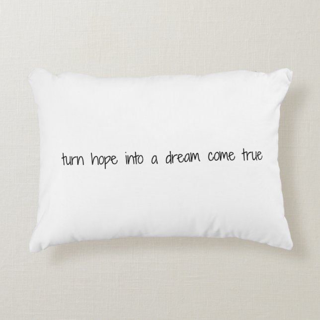 Dream Kom True Accent Pillow Prydnadskudde (Framsidan)