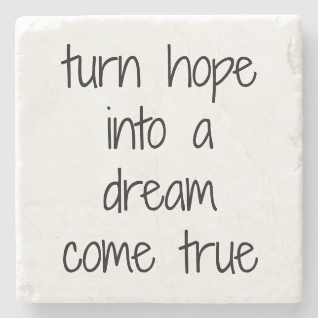 Dream Kom True Marble Stone Underlägg (Framsidan)