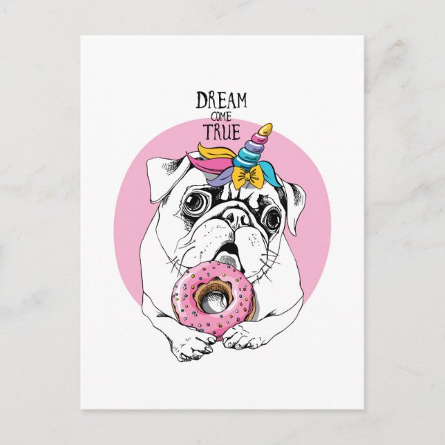 Dream Kom True Vykort (Framsida)