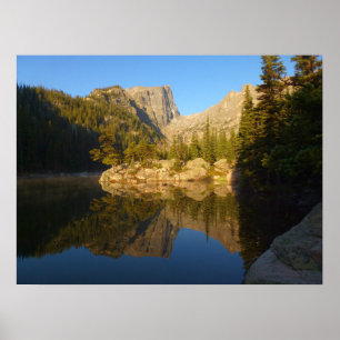 Dream Lake II vid Rocky Mountain National Park Poster