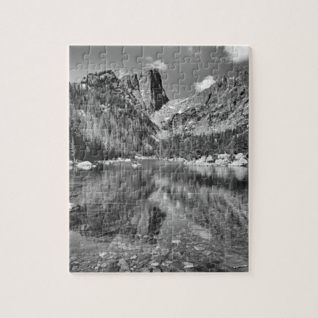 Dream Lake - RMNP - 8x10 tum 110 bitar  Pussel (Vertikal)