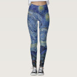 Dream Legging, Van Gogh, starry night Leggings<br><div class="desc">Dream Legging,  Van Gogh,  starry night,  classic painting</div>