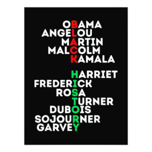 Dream like Martin Black History Month Fototryck