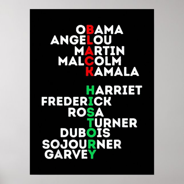 Dream like Martin Black History Month Poster (Framsidan)