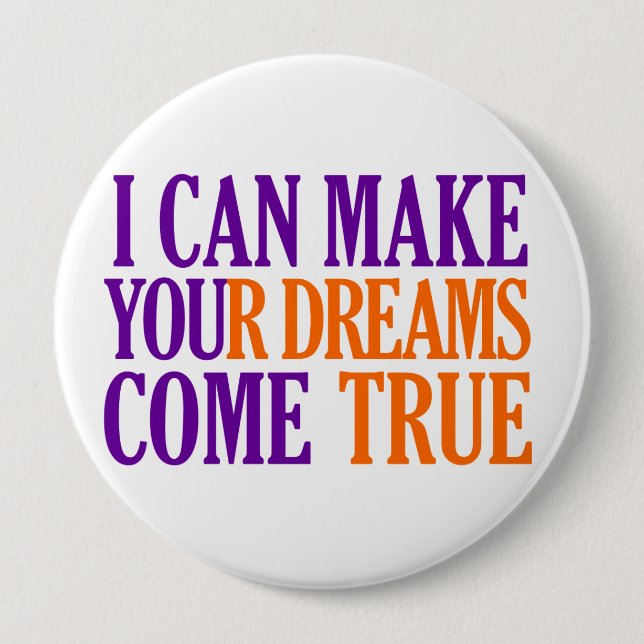Dream Maker-knapp, stor, anpassade Knapp (Framsida)
