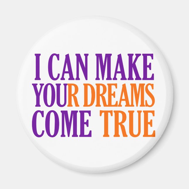 Dream Maker magnet (Framsidan)