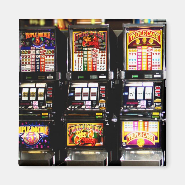 Dream Maskiner - Lucky Slot Maskiner Magnet (Framsidan)