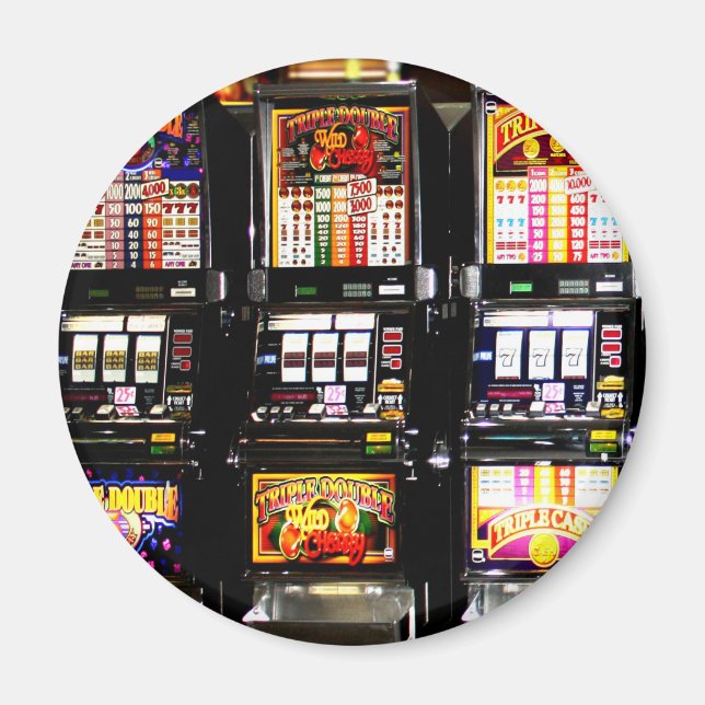 Dream Maskiner - Lucky Slot Maskiner Magnet (Framsidan)