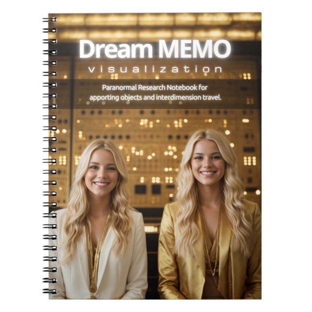 Dream MEMO Computer Research Team Anteckningsbok (Framsidan)