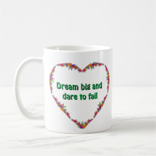 Dream Mugg: Dream big och djärv Kaffemugg