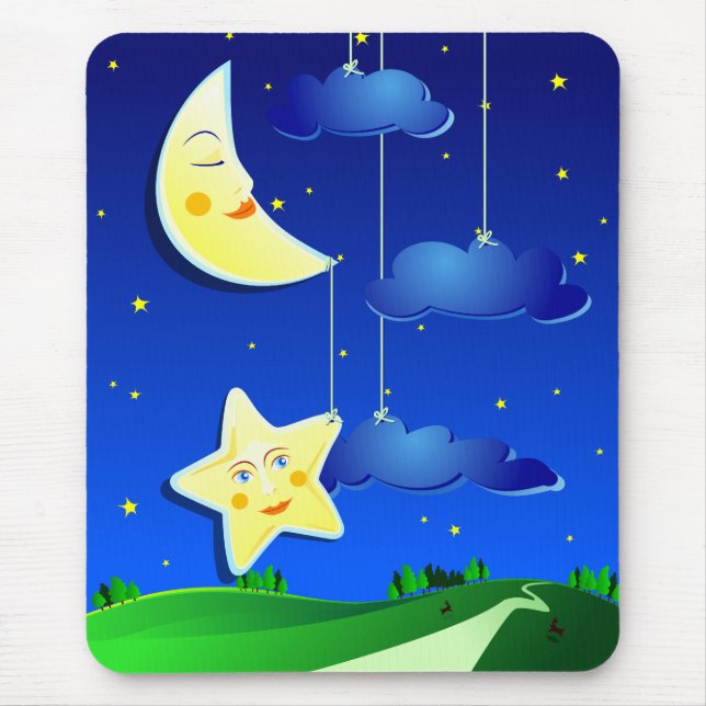 Dream night, mousepad musmatta (Framsidan)