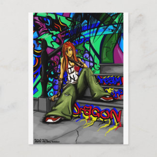 "Dream of the Dragon"-vykort Vykort