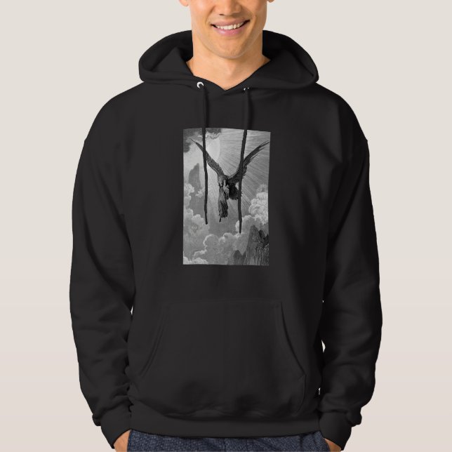 Dream of the Eagle Gustave Dore Romanticism Art Hoodie (Framsida)