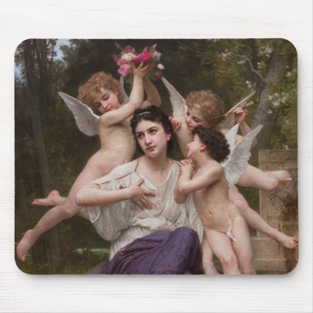 Dream of Vår, Rêve de Printemps av Bouguereau Musmatta (Framsidan)