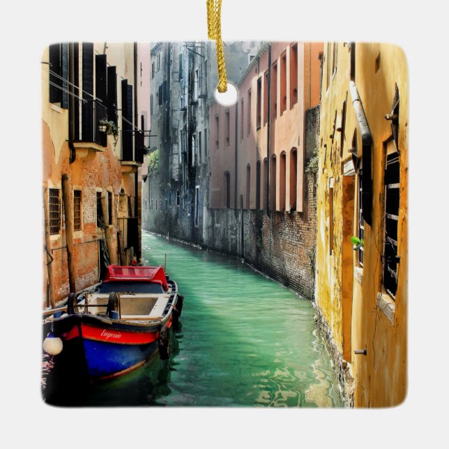 DREAM OF VENICE Ceramic Ornament (Framsida)