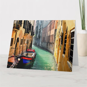 DREAM OF VENICE Folets Greeting Card Kort