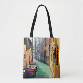 DREAM OF VENICE Shoulder Tote Bag Tygkasse