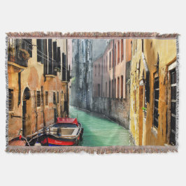 DREAM OF VENICE Throw Blanket Filt