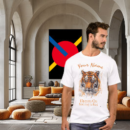 Dream On - Ingenting är riktigt | Cyberpunk Tiger T Shirt