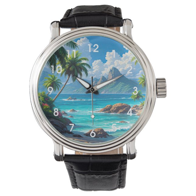 Dream On, Tropical Paradise, Armbandsur (Framsida)