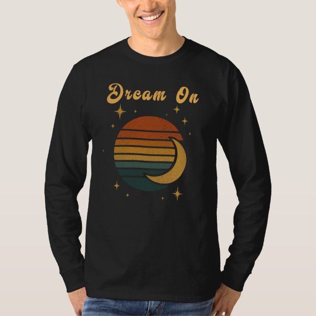 Dream On Vintage T-Shirt Graphic (Framsida)