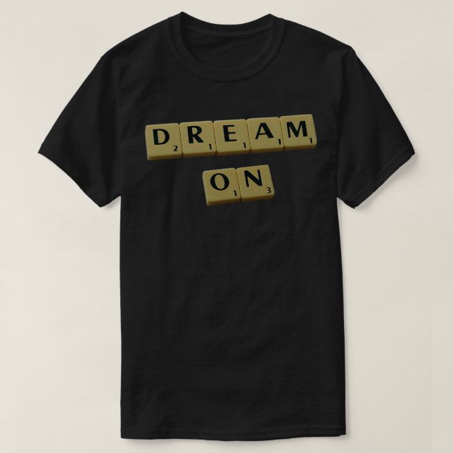 Dream på t shirt (Design framsida)